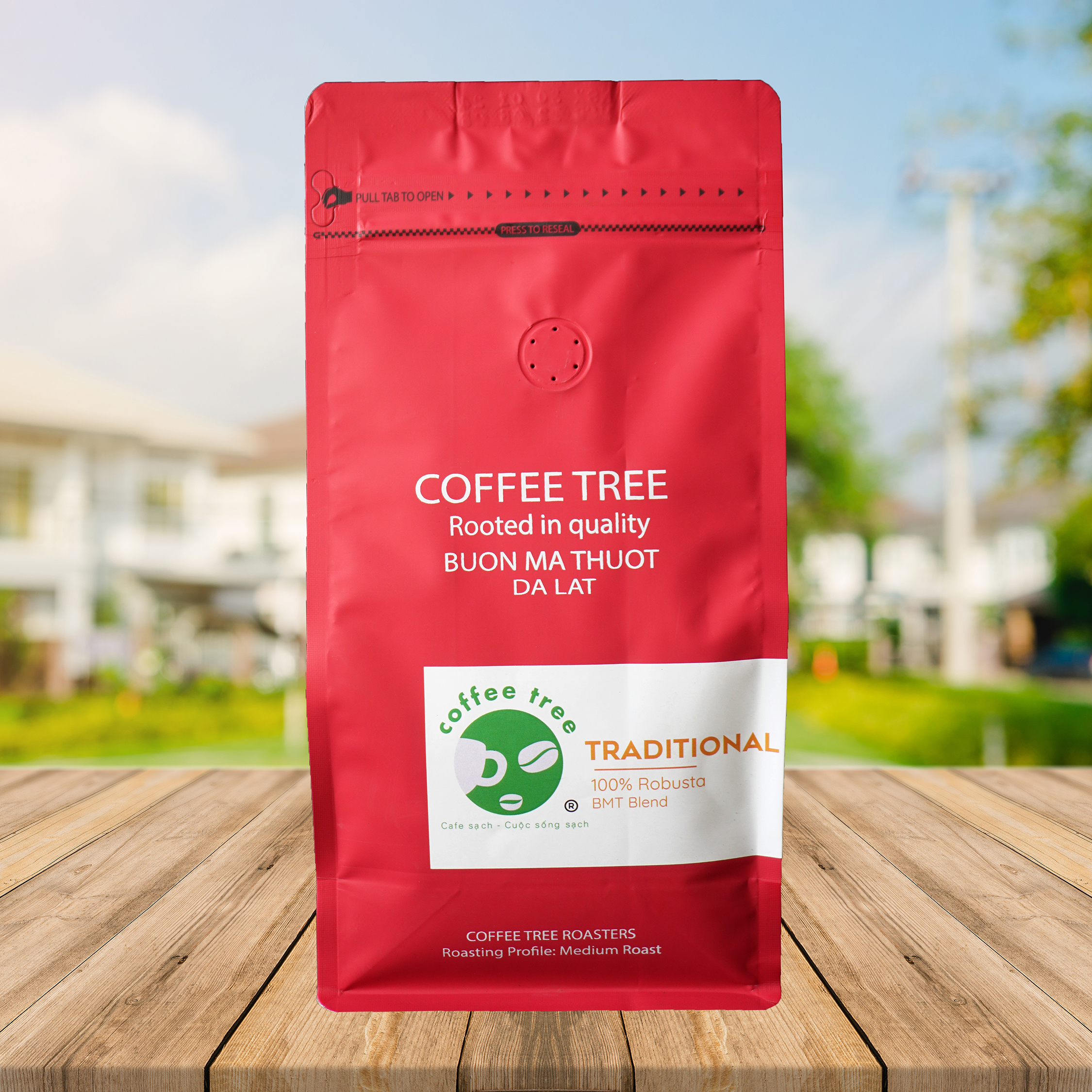 Hình ảnh Cà phê bột Robusta nguyên chất 100% 500gr  - Coffee Tree thơm ngon, đậm đà