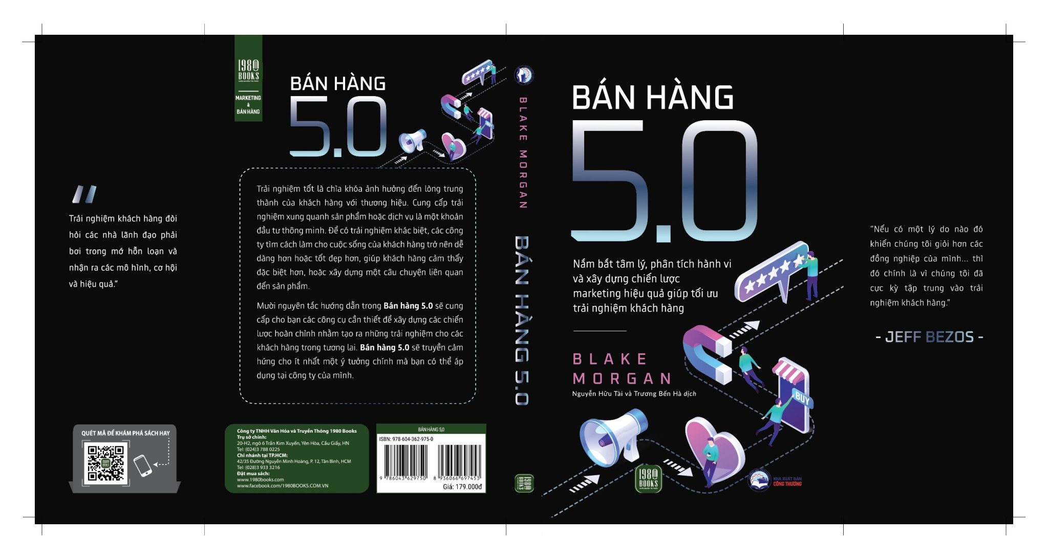 BÁN HÀNG 5.0 - Blake Morgan - Nguyễn Hữu Tài, Trương Bến Hà dịch - (bìa mềm)