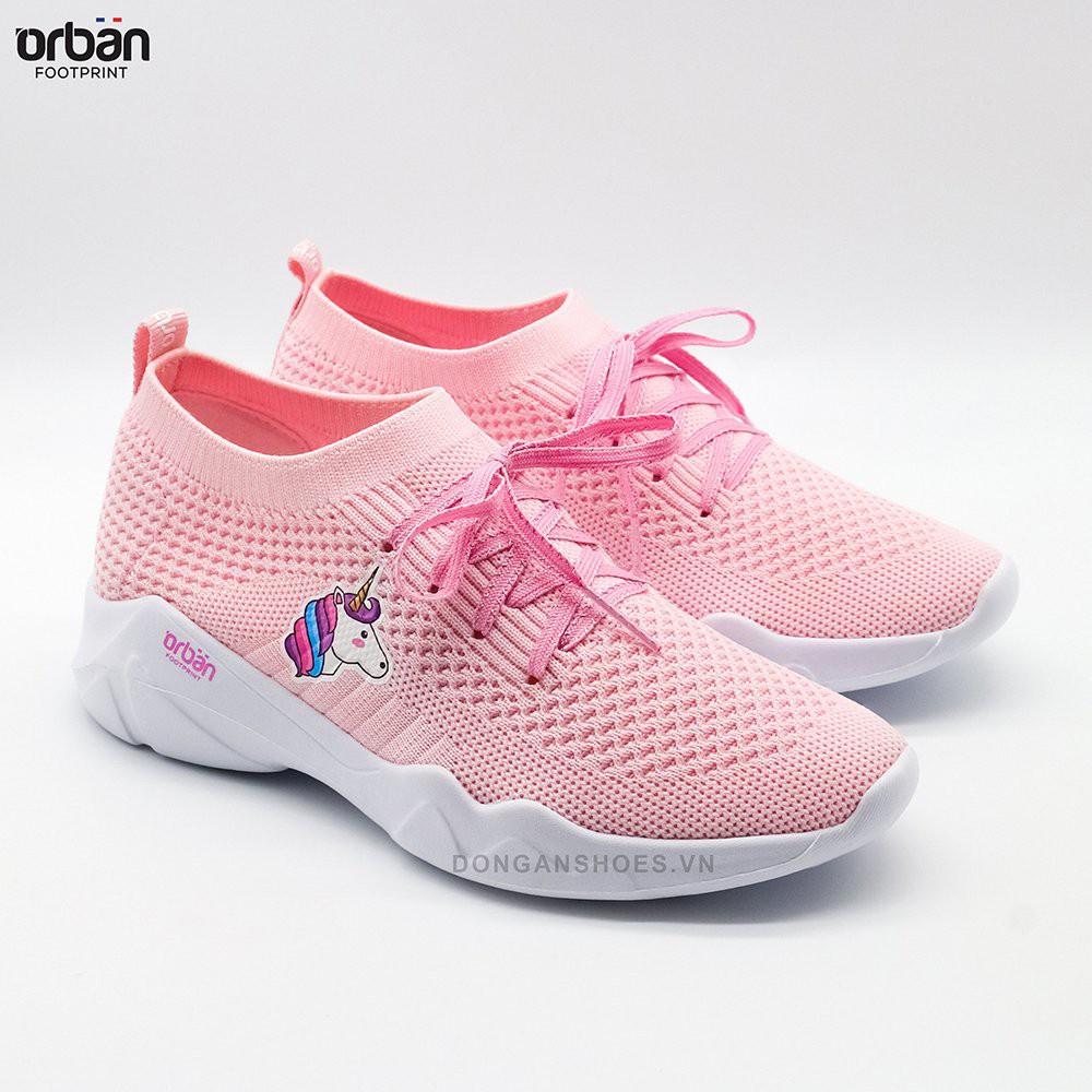 Giày thể thao cao cấp cho bé gái Urban TG2018 màu hồng