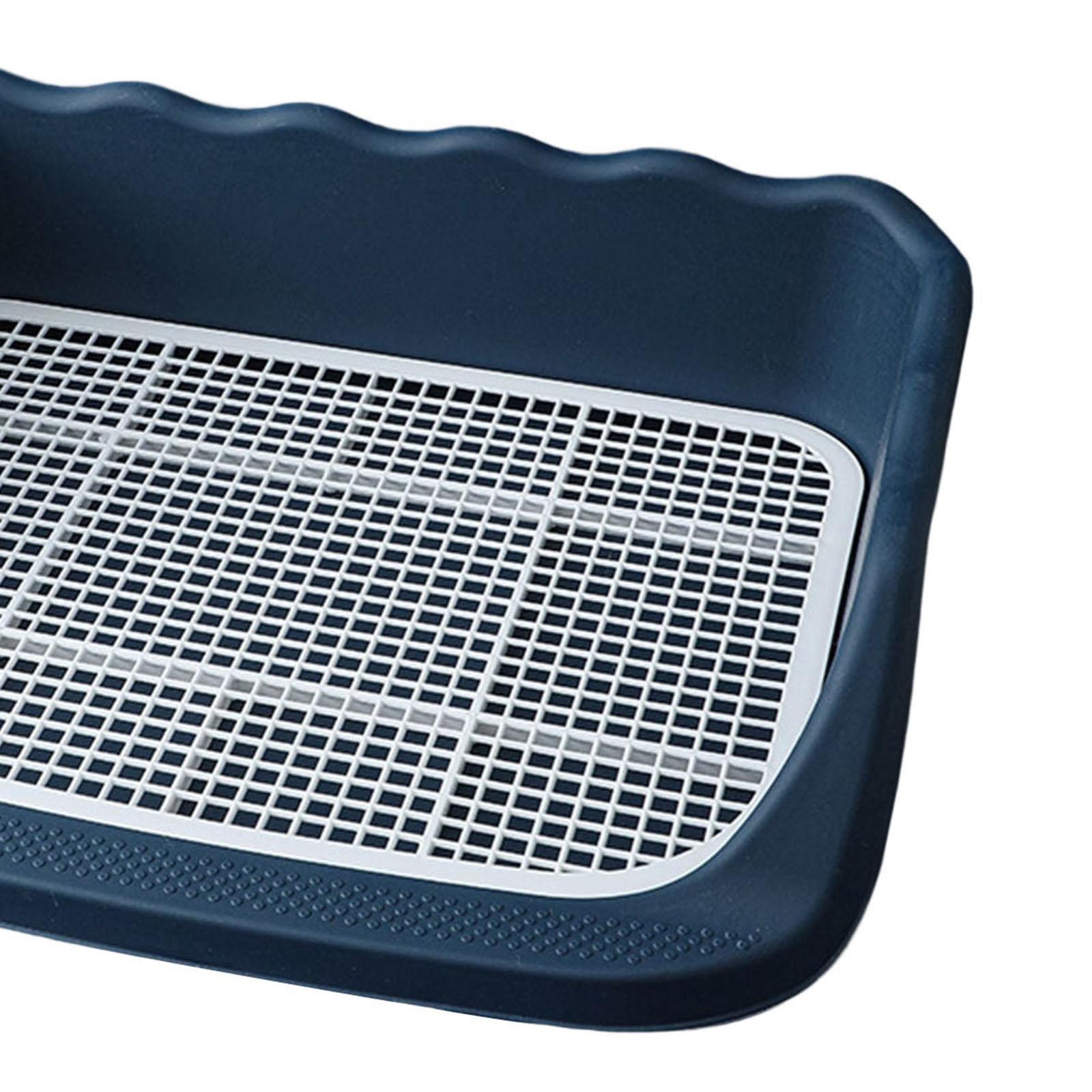 Pet Dog Toilet Cleaning Tool Guardrail Design for Chinchilla Puppy Bunny Dark