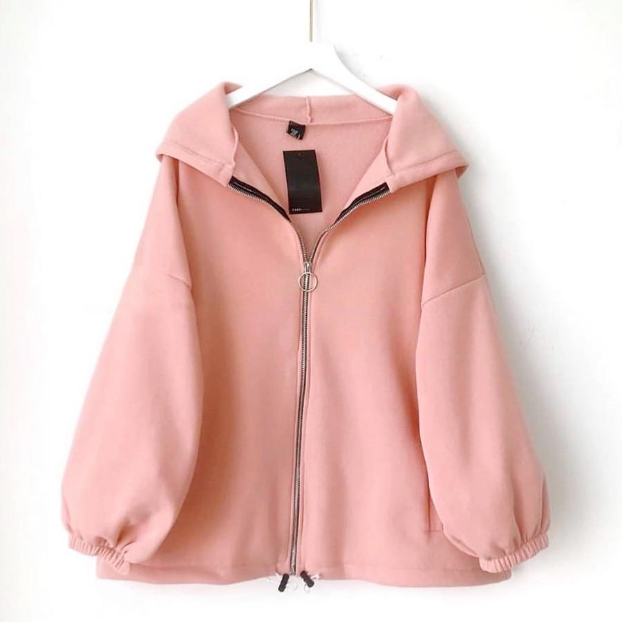 ÁO HOODIE - ÁO KHOÁC NỈ NGOẠI Form Dơi Lửng