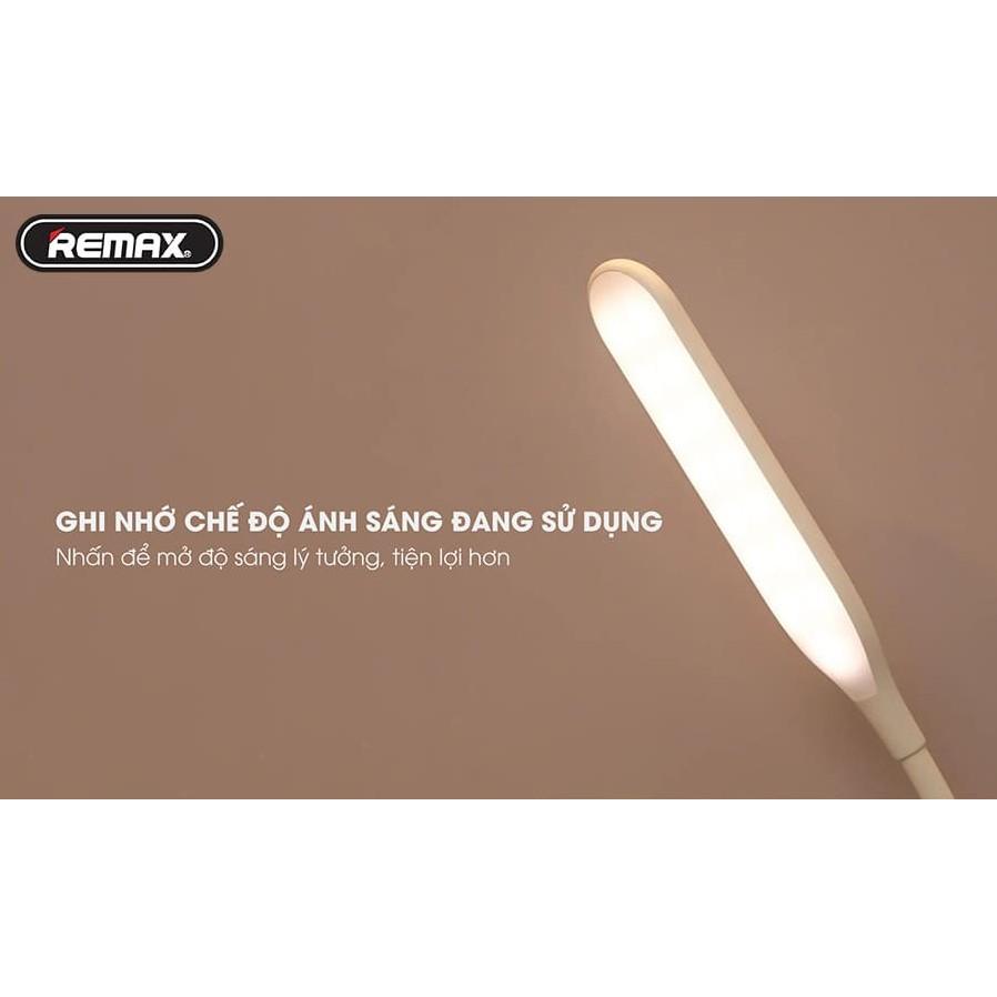 Đèn LED để bàn uốn dẻo tích hợp kẹp đa năng Remax RL-LT19