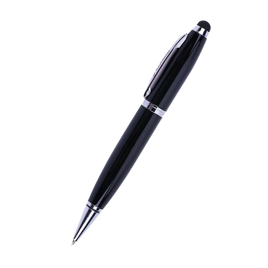 3in1 USB 2.0 Flash Screen Stylus Pen Writing Ballpoint Pen 32G Black