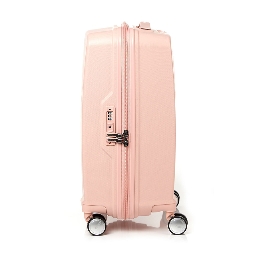 Vali kéo Argyle  AMERICAN TOURISTER - MỸ: Vali kéo nhựa PP có trọng lượng nhẹ và bền chắc Hệ thống 4 bánh xe đôi 360