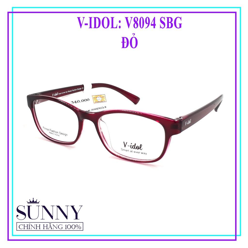 Gọng kính chính hãng V-idol V8094 màu sắc thời trang, thiết kế dễ đeo bảo vệ mắt