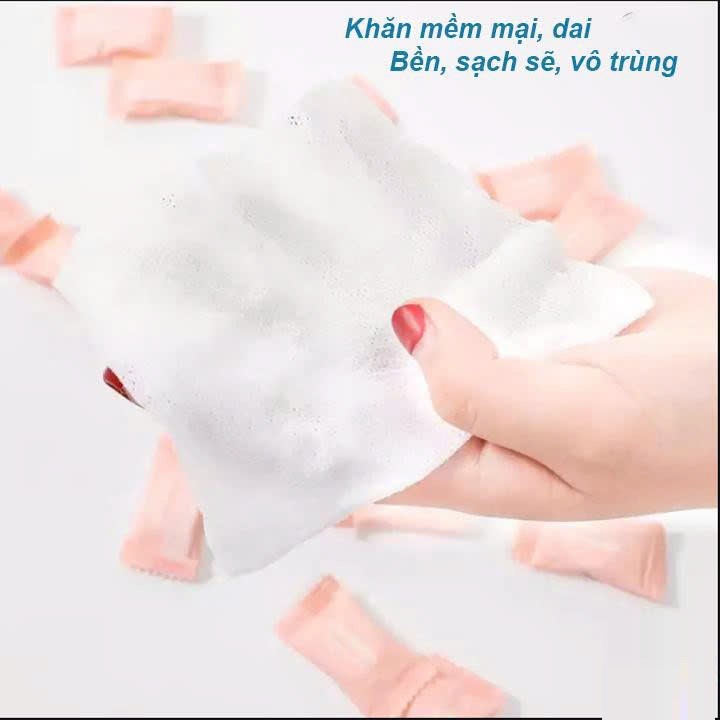 Combo 10 Khăn Giấy Nén Tiện Lợi Dạng Viên Kẹo Rất Tiện Khi Đi Du Lịch - HENRYSA