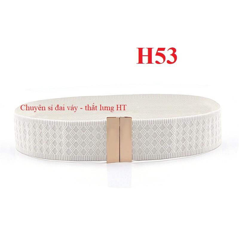 Đai váy belt chun 4.5cm H53