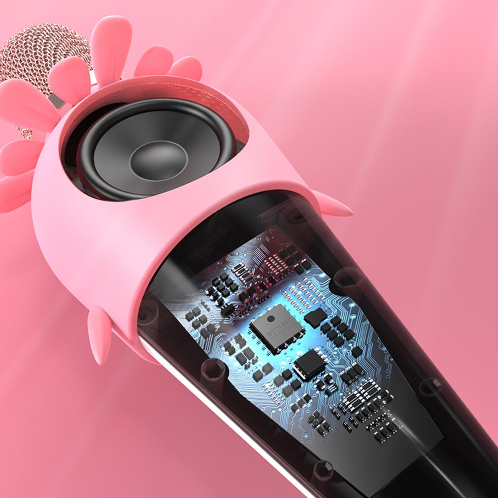 2x Handheld Wireless Bluetooth Microphone Bluetooth Mic Party Home Ktv