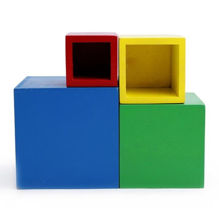 Đồ chơi lồng hộp vuông gỗ trí tuệ việt nam-Đồ chơi thông minh giáo dục cho Bé