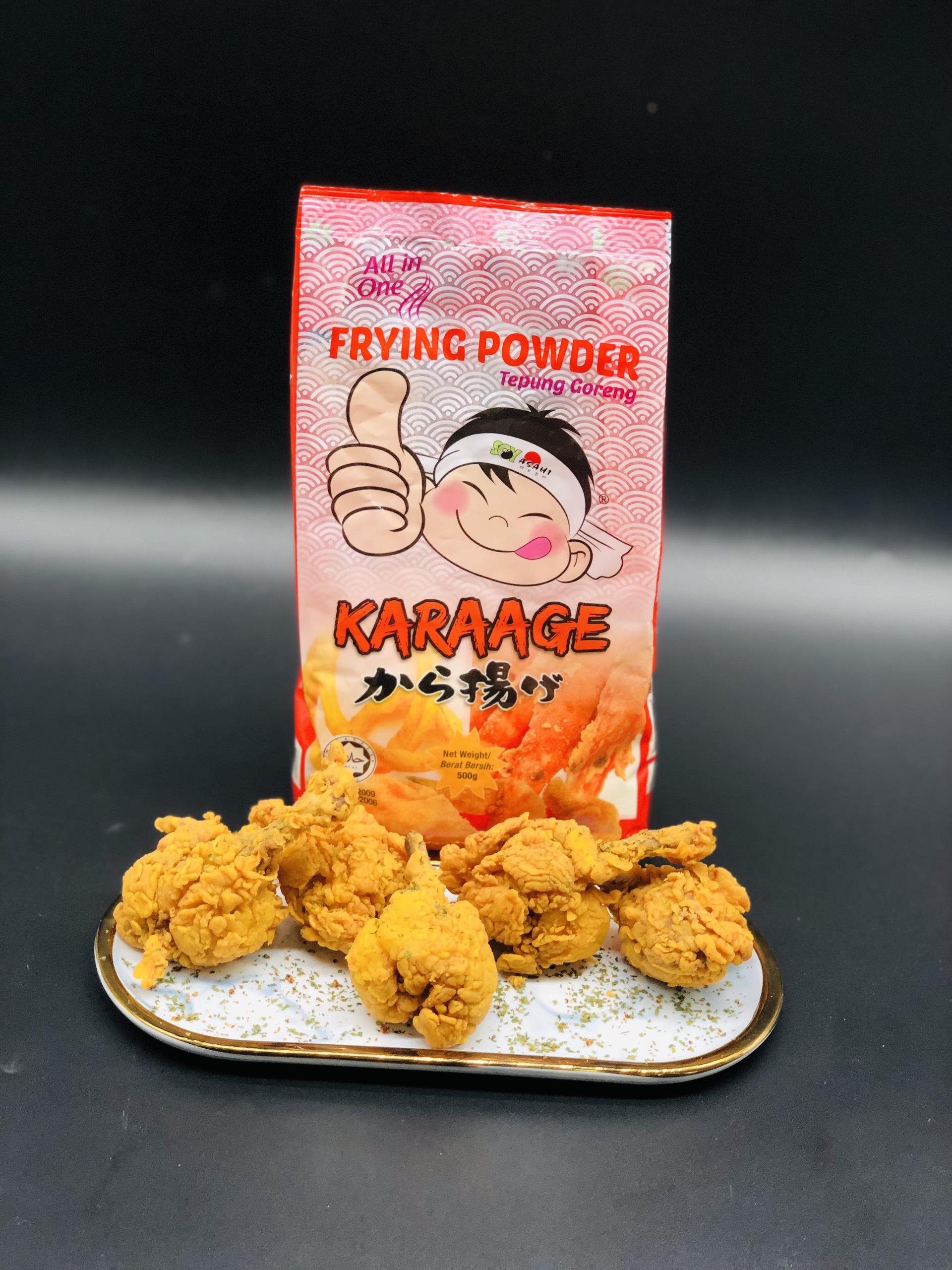 Bột chiên gà giòn KFC Karaage túi 500G - Hàng nhập khẩu chính hãng Malaysia