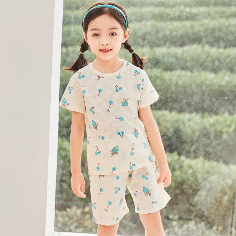 BT21 Size90-150 (9-35kg) Set bộ bé gái (Bộ thun lỗ thông hơi hàn quốc xịn 100% cotton) Thời trang trẻ Em