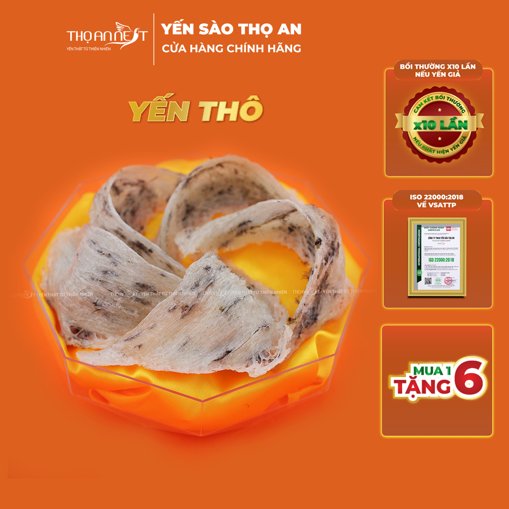 50 gram yến thô nguyên tổ còn lông - Yến Sào Thọ An