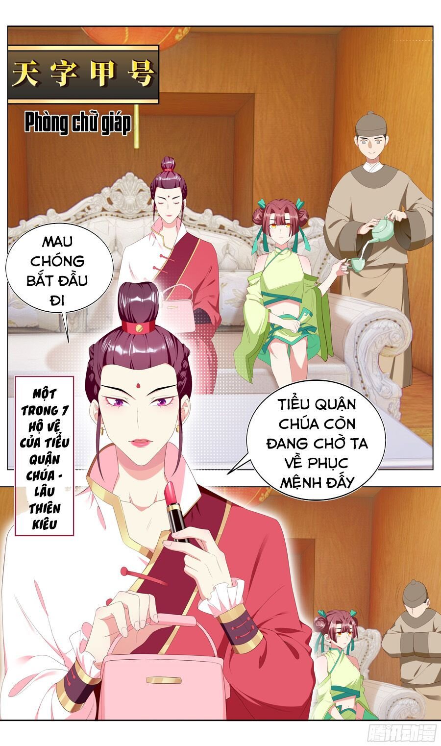 hệ thống ép ta làm nhân vật phản diện chapter 7 12