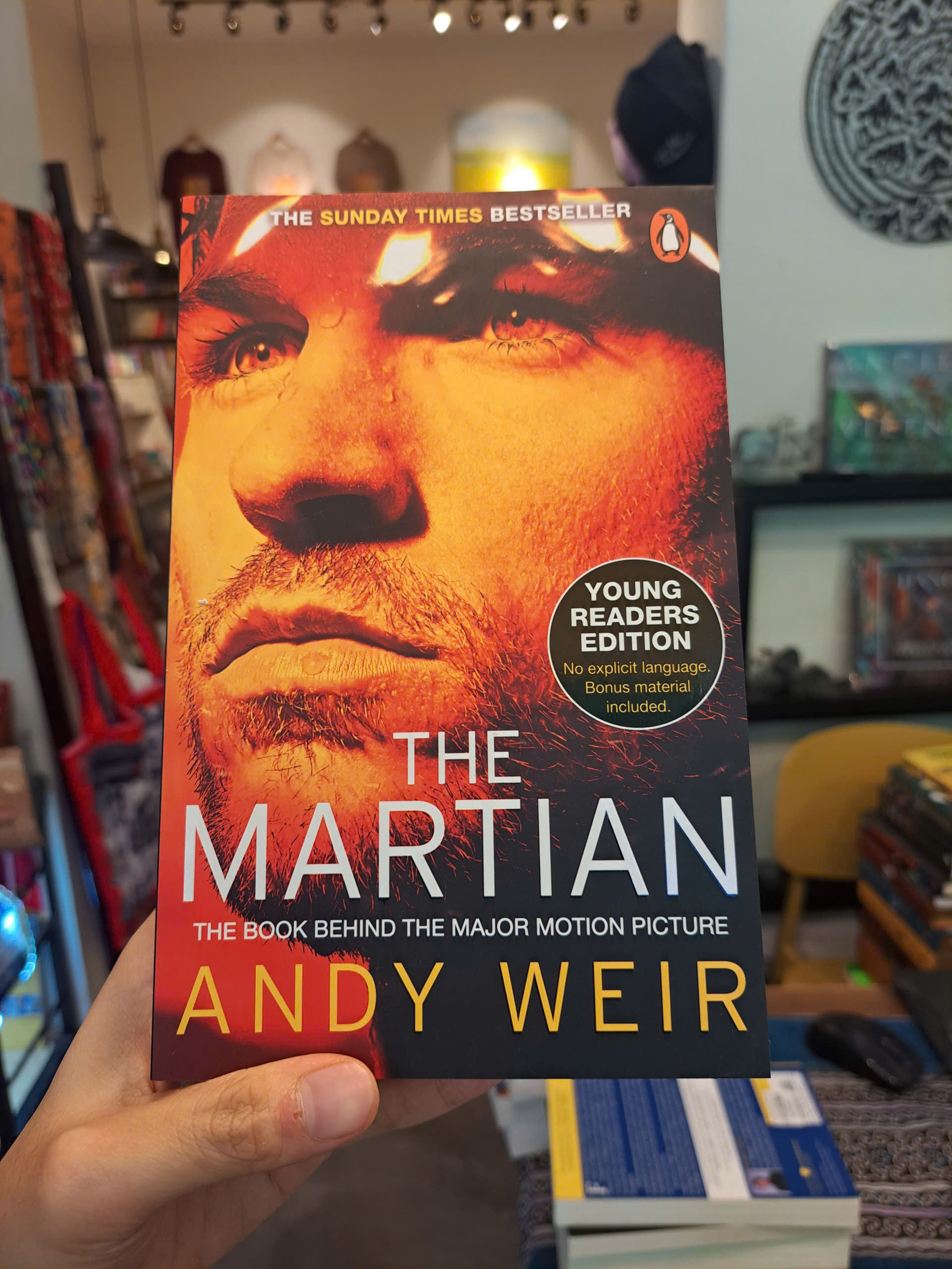 Sách - The Martian by Andy Weir | Science Fiction / Space / Adventure / Ngoại văn Nhập khẩu UK