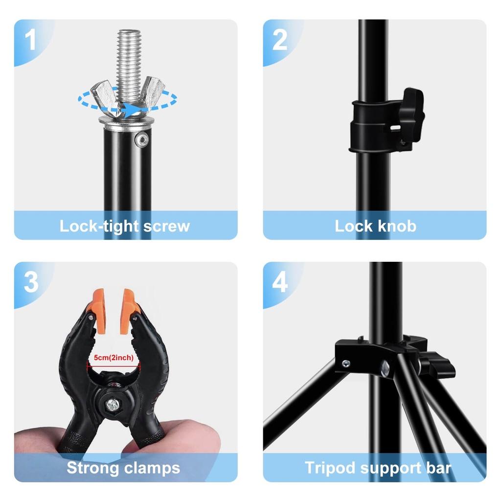 BỘ PHÔNG NỀN CHỤP SẢN PHẨM PULUZ - HÀNG NHẬP KHẨU