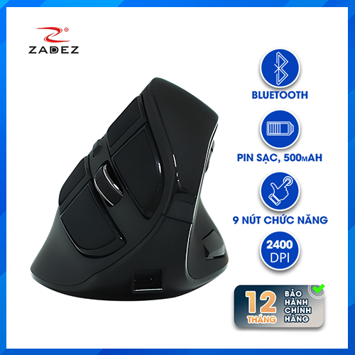 CHUỘT BLUETOOTH ZADEZ M-398- HÀNG CHÍNH HÃNG