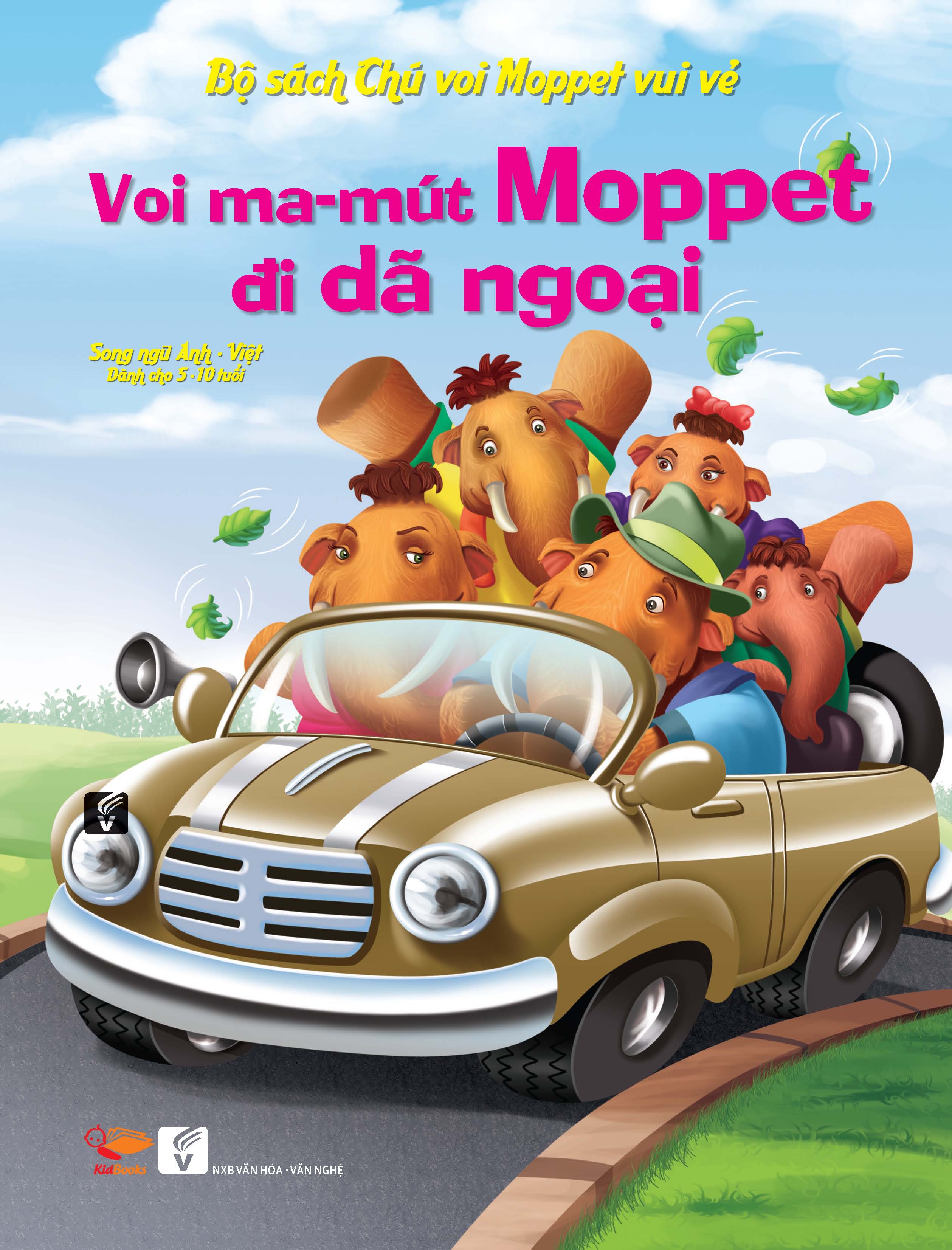 Combo 8 cuốn Chú voi Moppet vui vẻ