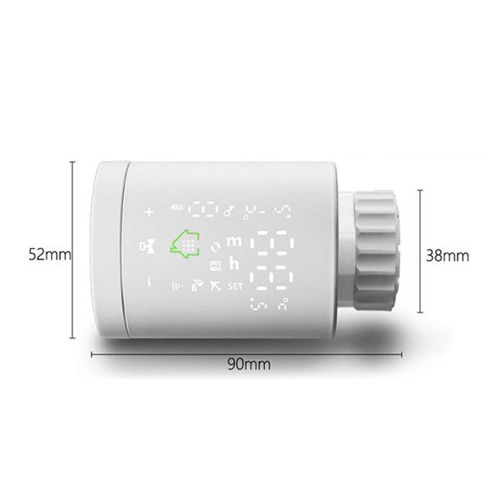 Premium Smart Radiator Thermostat Add-on Easy Install Control Valve Adapter