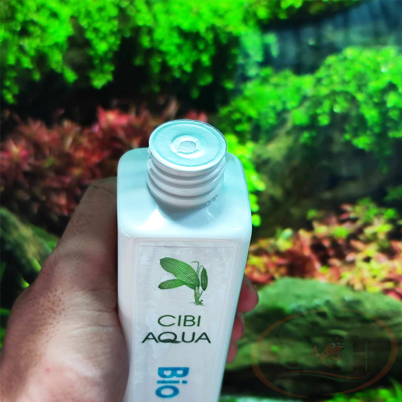 Vi sinh nước Cibi Bio Plus xử lý phân hủy cặn thải làm trong nước bể cá tép thủy sinh