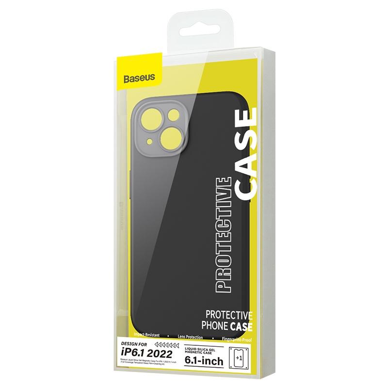 Ốp lưng chống bám bẩn Baseus Liquid Silica Gel Magnetic Case For 14 2022