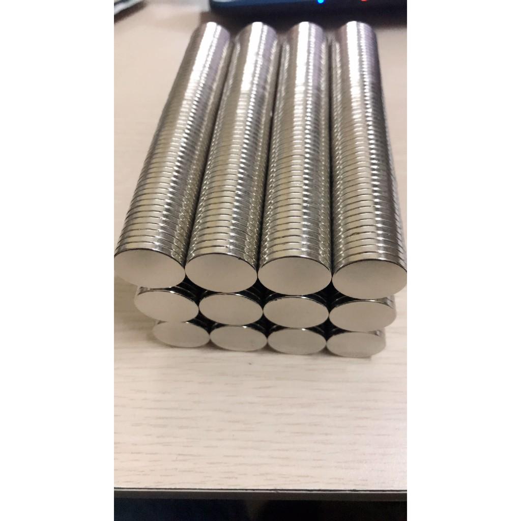 5 VIÊN NAM CHÂM ĐẤT HIẾM KT 18*2MM LỰC HÚT SIÊU MẠNH