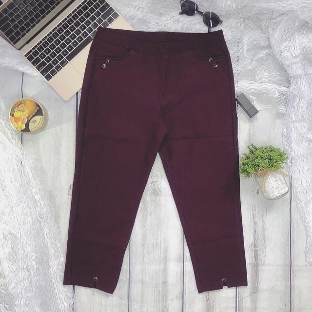 Quần thun cotton lỡ big size(&gt;75kg)