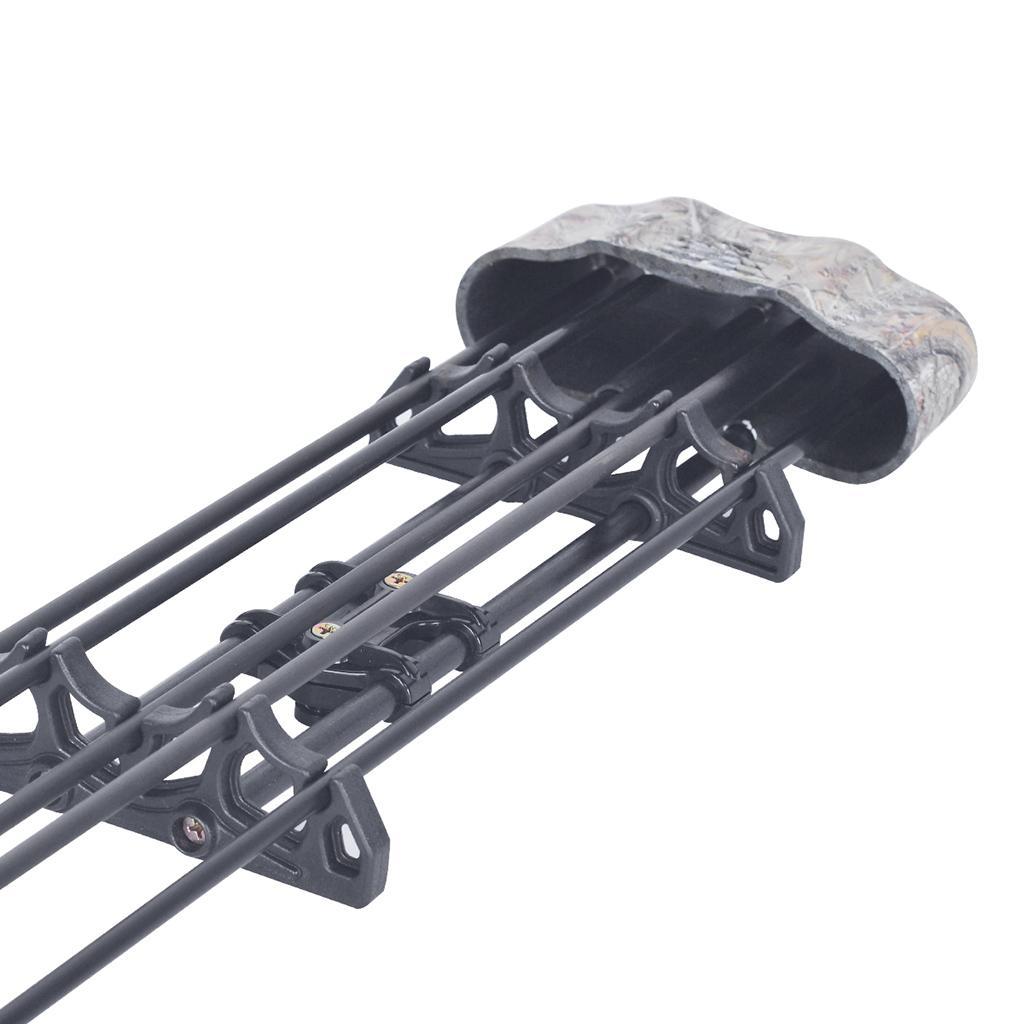 Hunting Light Weight Archery Compound Bow 5-Arrow Quiver Holder Camouflage