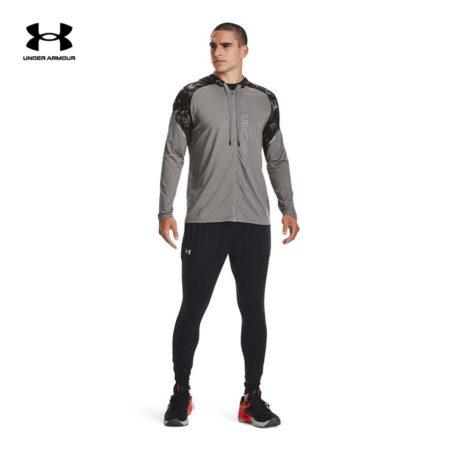 Áo thun tay dài thể thao nam Under Armour Rush Fz Print - 1366171