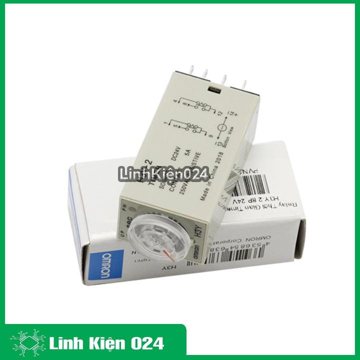 Relay Thời Gian Timer Omron H3Y-2 8P 24V