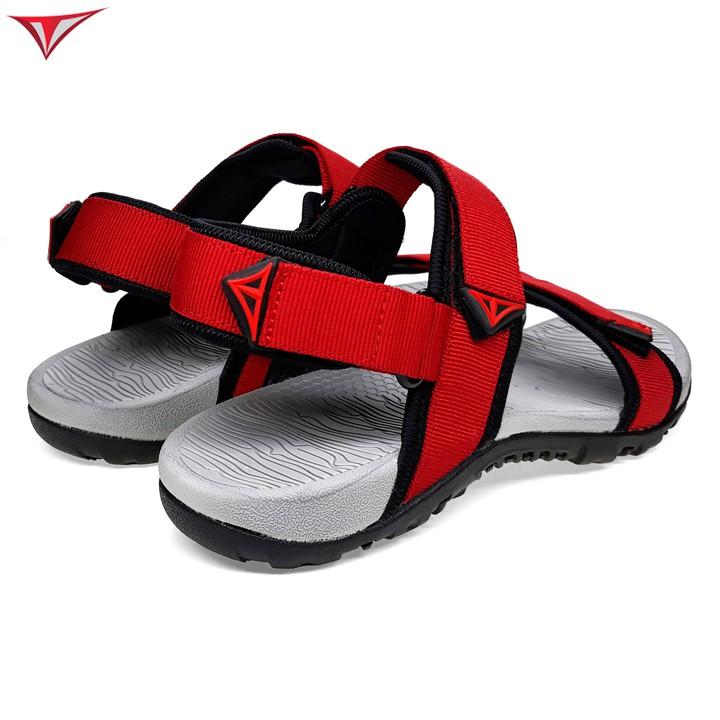 Giày Sandal Nam Nữ Việt Thủy Hai Quai Ngang Đỏ - VT016