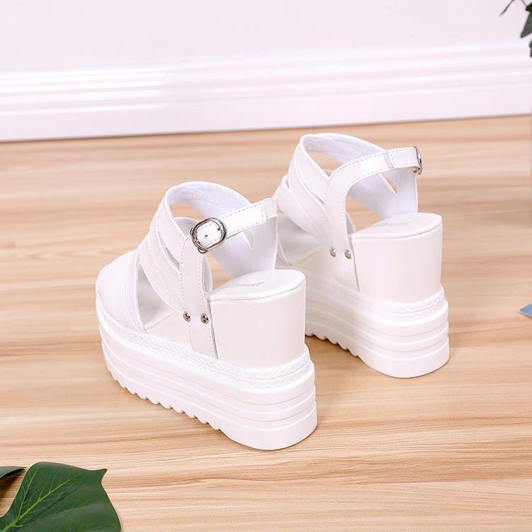 Giày Sandal nữ đế xuồng cá tính S114