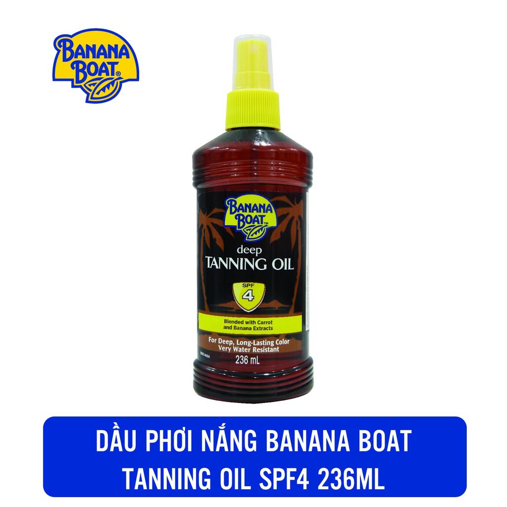 Dầu Phơi Nắng Bảo Vệ Da Banana Boat SPF4 236ML - 100759033