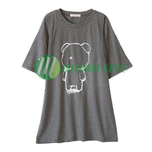 Áo phông bầu cộc tay, đồ sau sinh cho con bú ti - Quần áo thời trang Quảng Châu mùa hè đẹp giá rẻ Bigsize