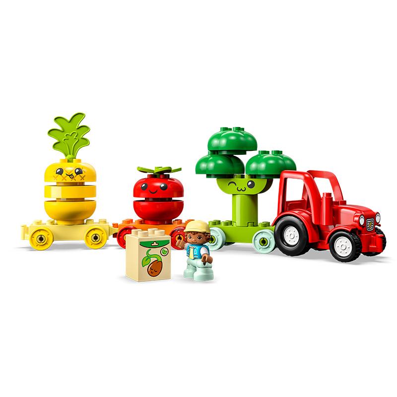 Đồ Chơi Lắp Ráp LEGO Đoàn Tàu Rau Củ Hữu Cơ 10982 (19 chi tiết)