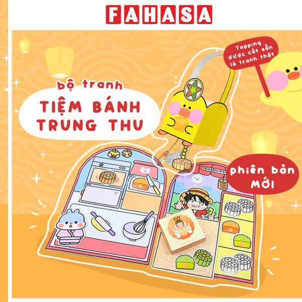 Bộ Tranh Tương Tác Cô Tiên Xanh - Tiệm Bánh Trung Thu 2