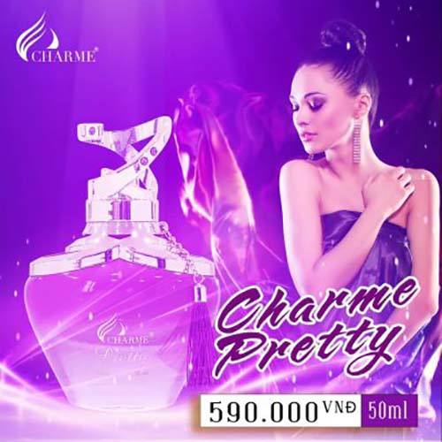 Nước Hoa Nữ Charme Pretty 50ml