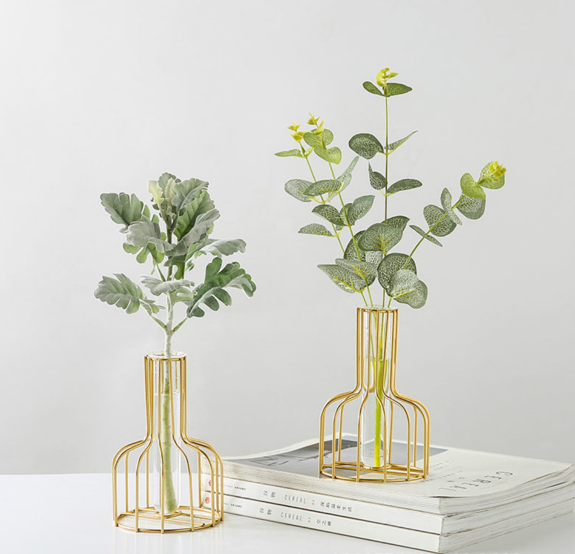Lọ hoa trang trí decor bàn ăn, đàn piano, nhà bếp, phòng khách (ko kèm hoa) - Hàng chính hãng