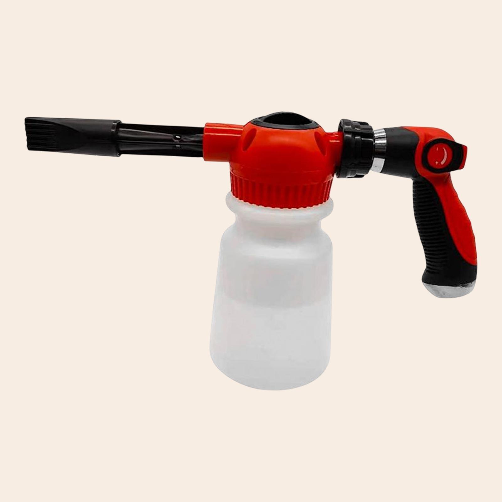 car Water Sprayer, Gardening Sprayer Soap Sprayer, Bottle Car Wash Pump Manual Foaming Sprayer, for Garden Automobiles Car