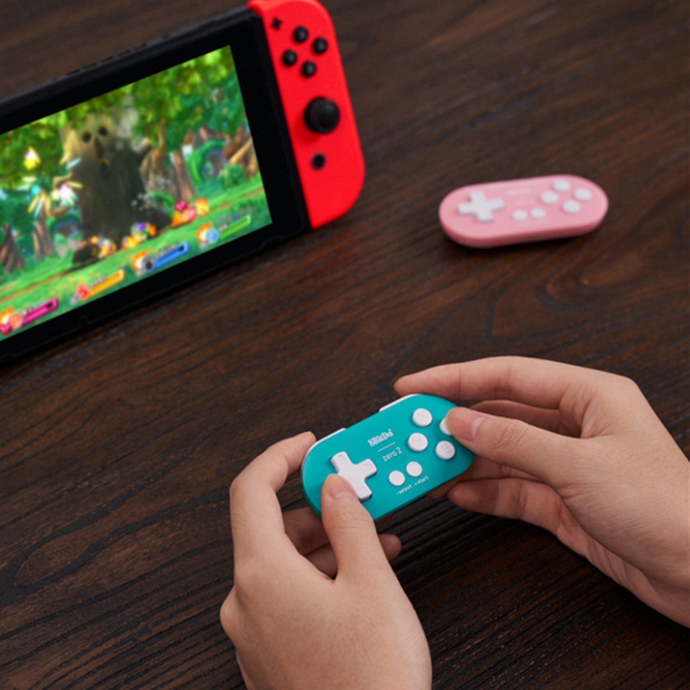 Tay cầm chơi game 8BitDo Zero 2 Bluetooth Gamepad Tương thích với Nintendo Switch Windows Android