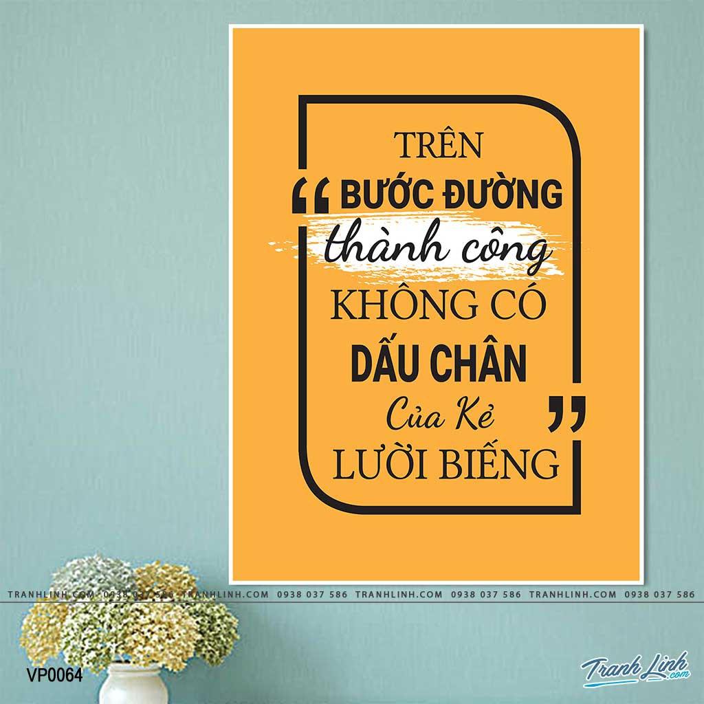 Tranh canvas treo văn phòng tạo động lực
