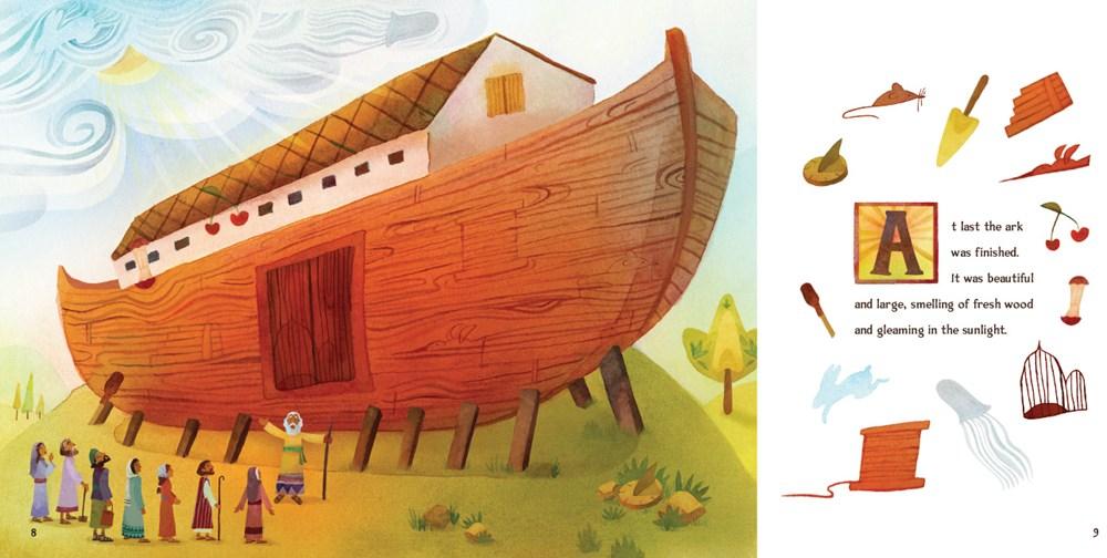 Sách - Noah's Ark : A Hidden Pictures Storybook by Teresa Bateman Laura Huliska-Beith