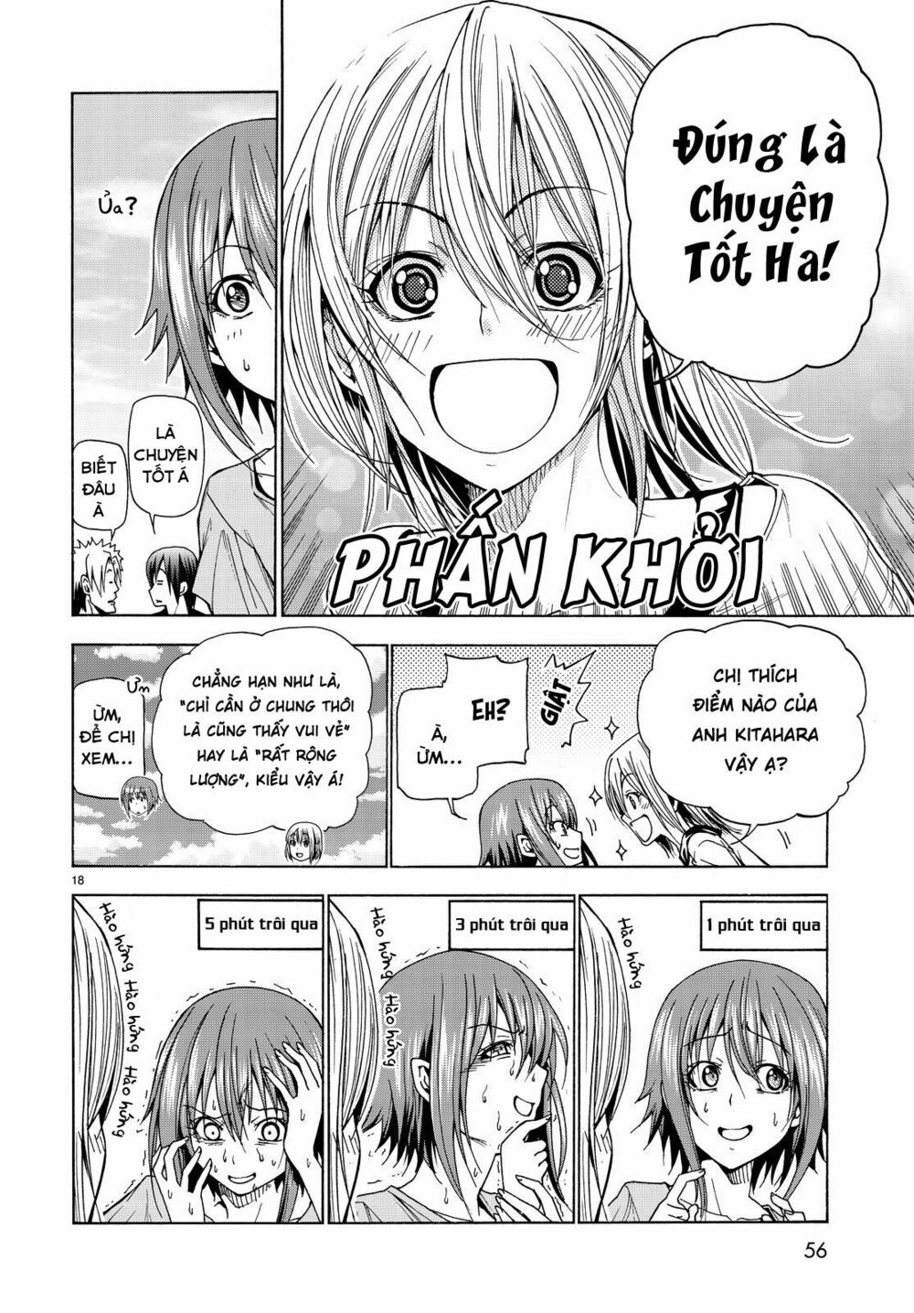 cô gái thích lặn - grand blue chapter 41 19