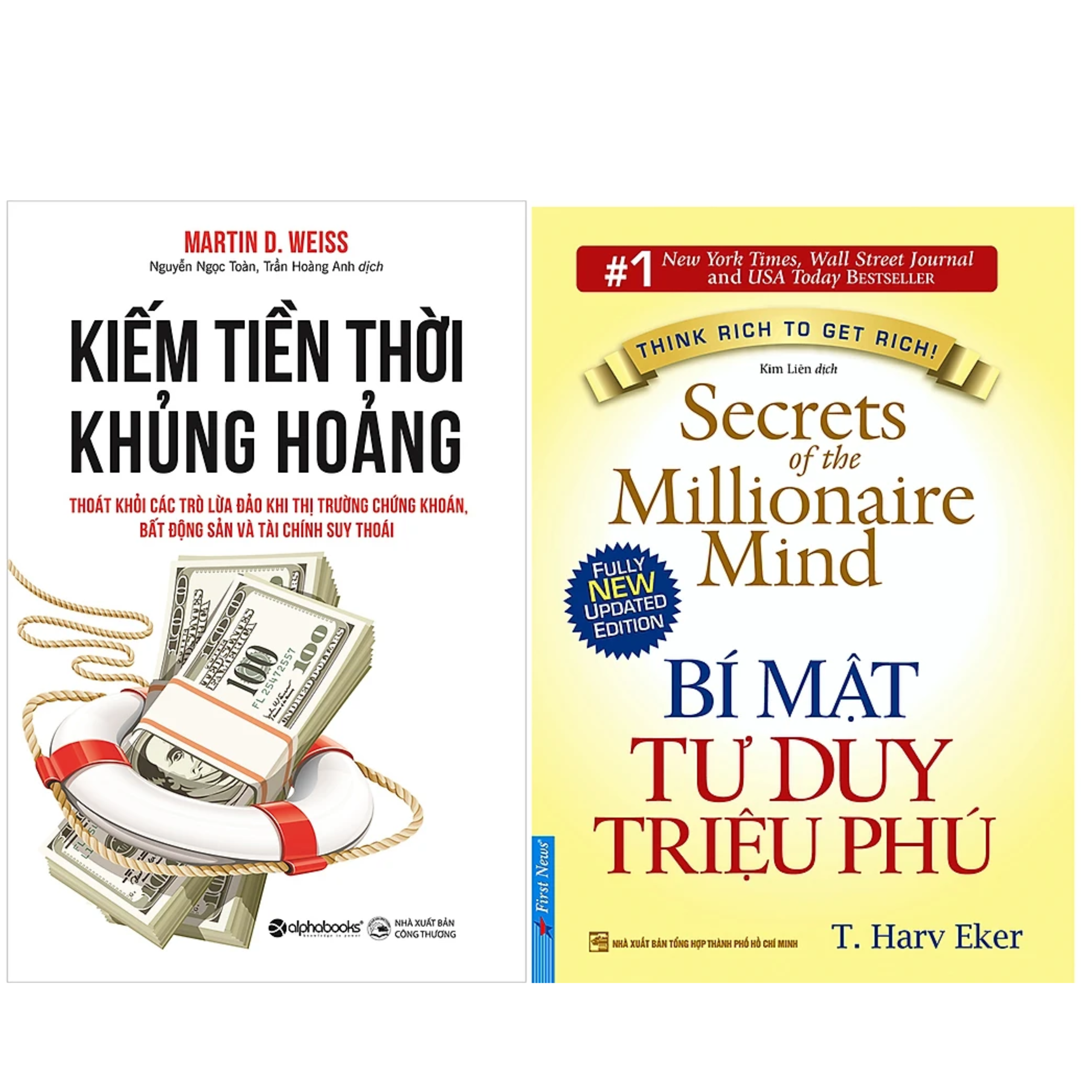 Combo 2Q: Kiếm Tiền Thời Khủng Hoảng - Thoát Khỏi Các Trò Lừa Đảo Khi Thị Trường Chứng Khoán, Bất Động Sản Và Tài Chính Suy Thoái + Bí Mật Tư Duy Triệu Phú