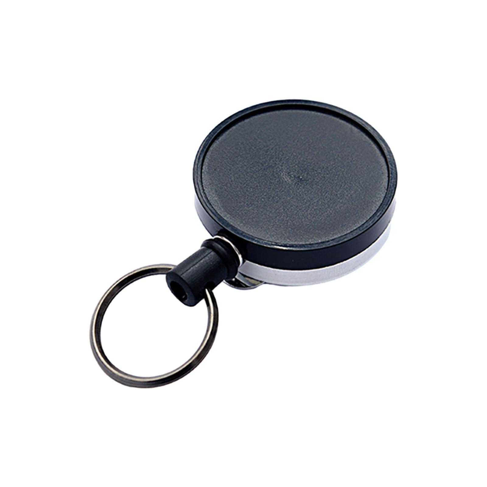 Retractable Keychain Belt Clip Key Keyring Badge Holder for Hiking Pockets