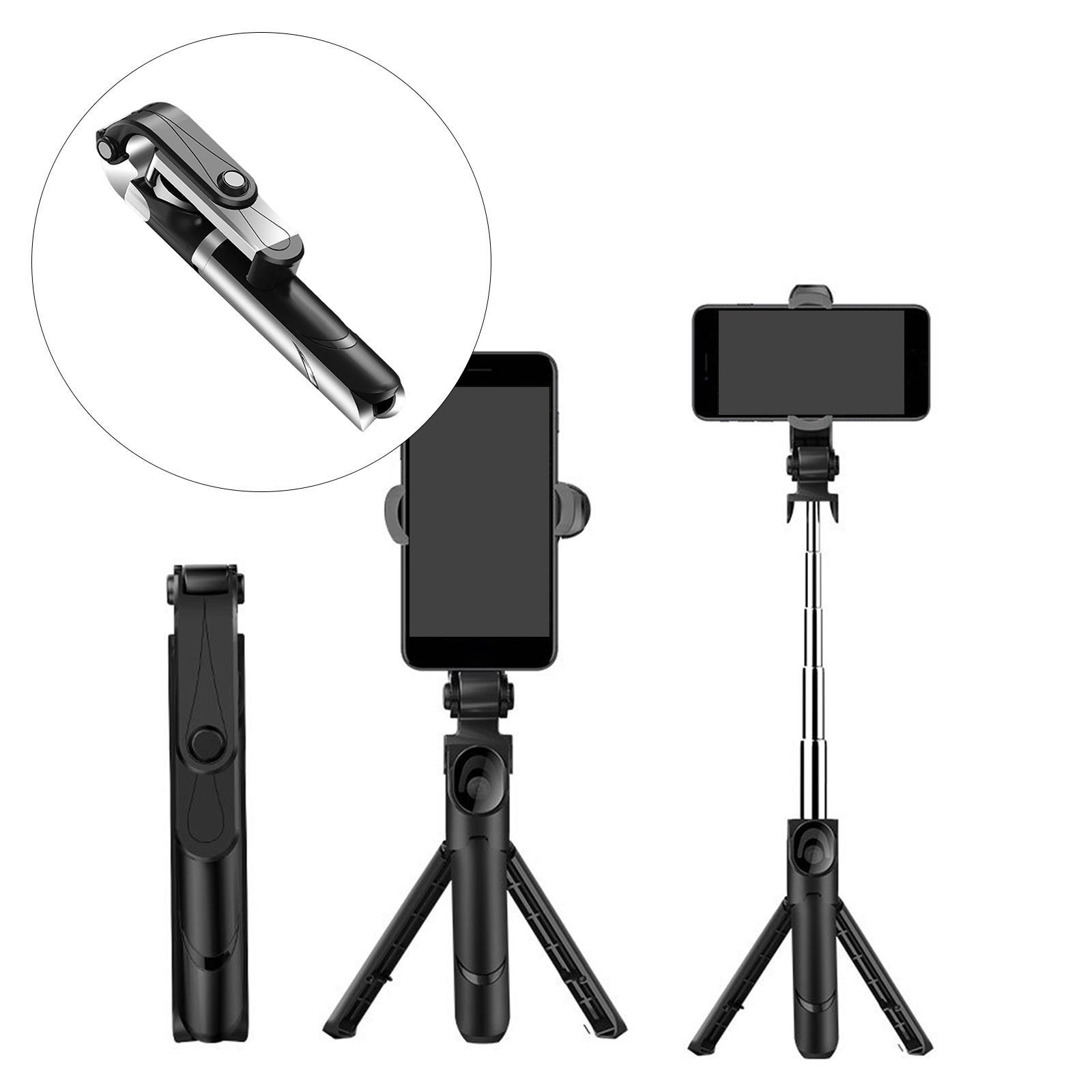 3 in 1 Bluetooth Selfie Stick Tripod Black
