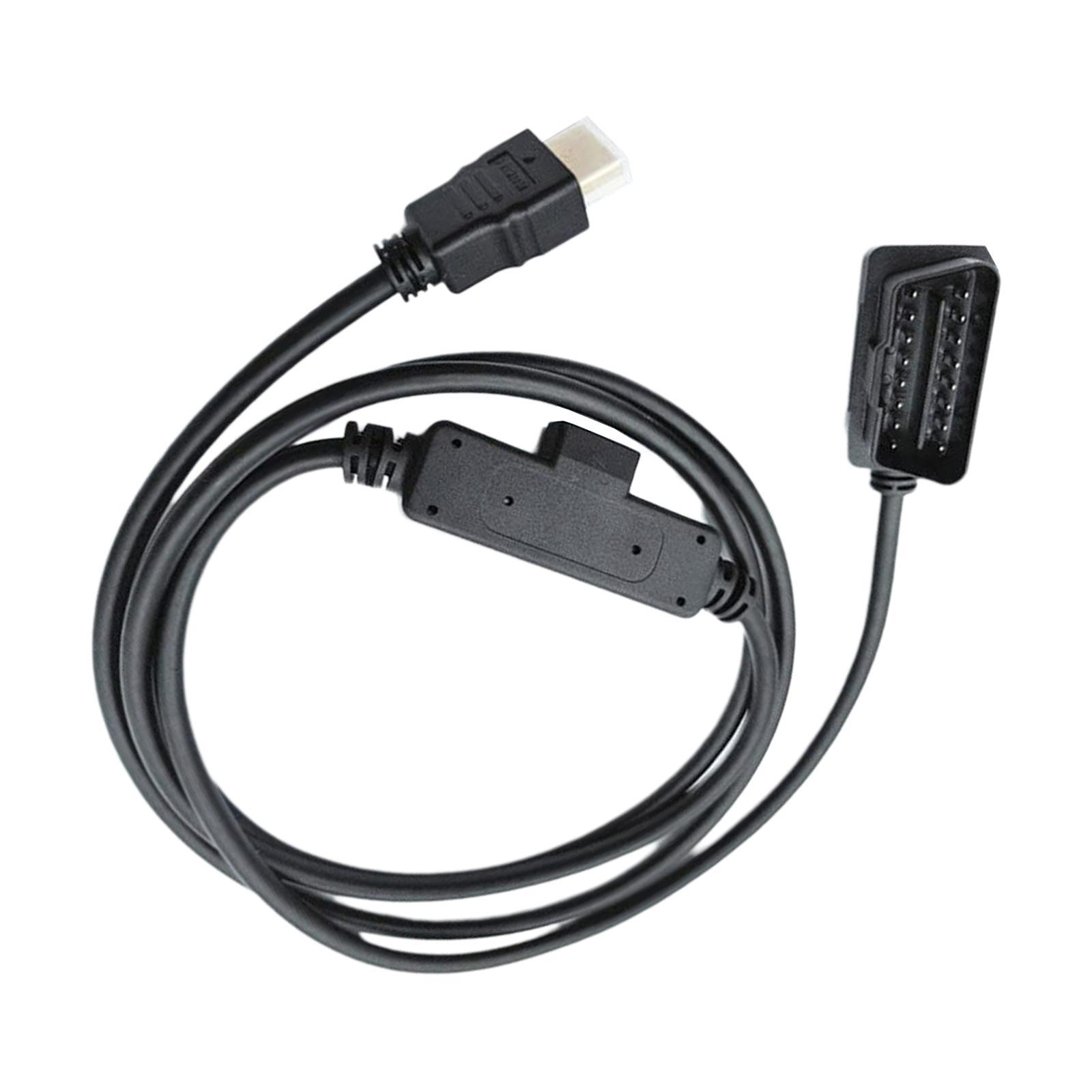 OBDII HDMI Cable H00008000 Adapter Cable for CS2 CTS2 CTS3 HDMI Plug