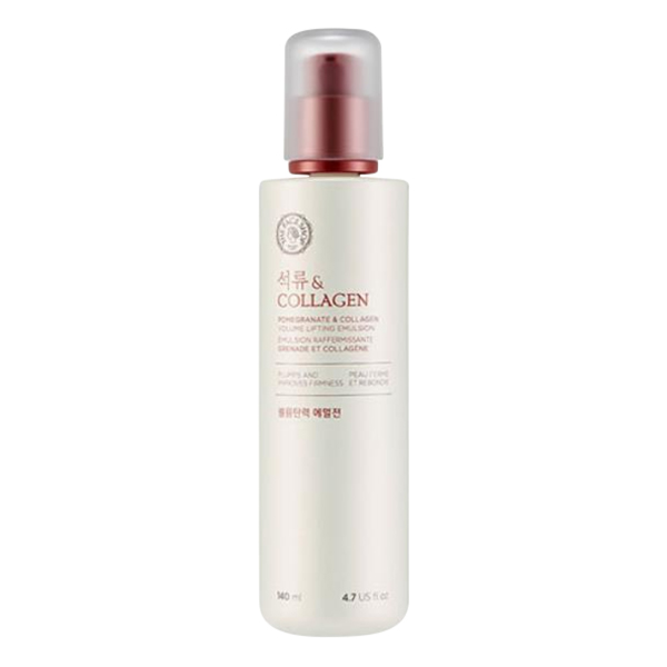 Sữa Dưỡng Giúp Da Săn Mịn THEFACESHOP Pomegranate And Collagen Volume Lifting Emulsion (140ml)