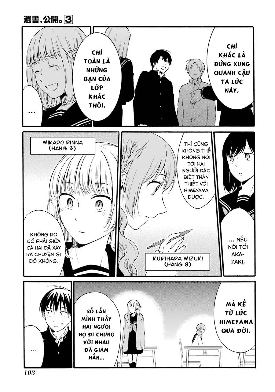 di thư trên bàn chapter 12 19