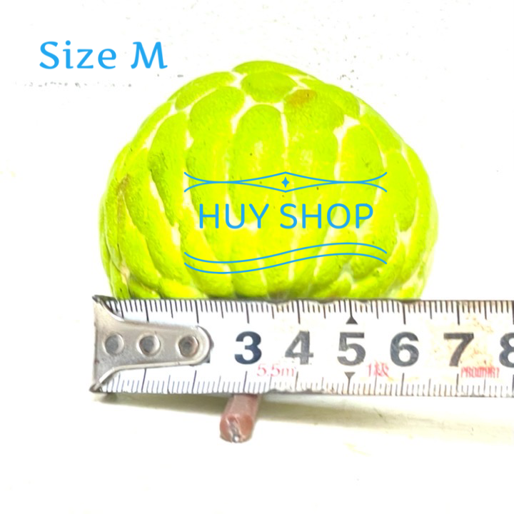 Cành Trái Mãng Cầu Ta  nhân tạo trang trí nhà cửa