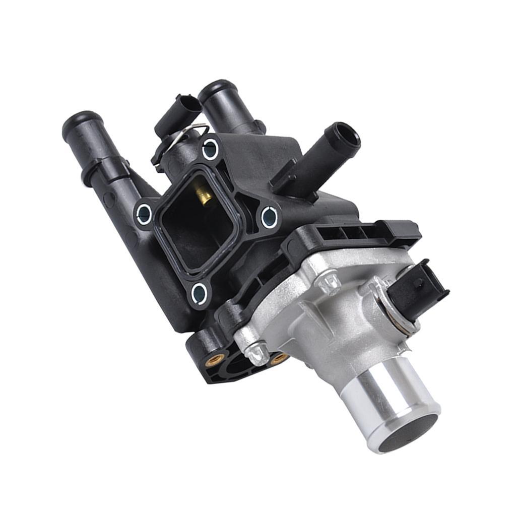 Car Coolant Thermostat Housing w/ Sensor & Gasket for 1.8L